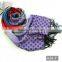 A36-F Medium Long double-sided trendy wool and acrylic woven lady scarf                        
                                                Quality Choice