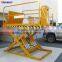 Outdoor stationary hydraulic scissor lift for sale
