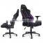 Black/Purple Leather PVC New Design Executive Racing Car Gaming Chair Office Computer Chair AD-R7