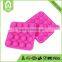 China supplier FDA LFGB approved 16 cavities ball lollipop silicone hard candy mold with lollipop stick