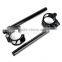 CNC Billet Aluminum 50mm Clip Ons Handle Bar for Sport and Road bikes