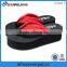 customer logo customized logo popular ladies wedge flip flops