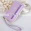 OEM manufacture universal smart phone wallet style leather case