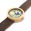 Hotsale bamboo watches with leather strap wooden watches