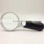 45X 3 LED Light Reading Magnifying / Handheld Magnifier / Glass Lens Jewelry