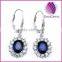 High quality sterling silver 925 zircon earring