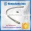 Hose fittings chemical resistant smooth PTFE tube braided hose