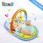 Hot sale baby foot piano early childhood fitness frame game blanket baby music play mat.new baby toys