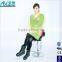 hair cape/pe dispsoable cape/yellow hair cutting cape