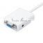 Cable Video Converter Adapter Micro HDMI To VGA With Audio