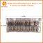 2014 best seller leopard pu bag nylon hair& wood handle 24 Piece Make up Cosmetic Brush Set In Pretty Pouch