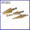 HSS Tin-coated Step Drill Bits