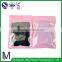 Resealable food grade custom printed heat seal plastic bag with zipper plastic for cookies and candy plastic