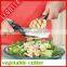 Novelty new creative wholesale vegetable fruit kitchen cutter with cutting board