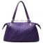 Laorentou Brand New Design Handmade Tote Bags Women Shoulder Handbags Leather Woven Bag