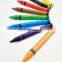 Twistable washable wax crayon in bulk,triangle color wax crayon,custom shaped design triangular crayon