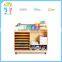 Wholesale high quality doubel side solid wood storage cabinet kindergarten furniture