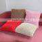 polyester chenille decorative pillow