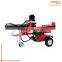 High Quality Gasoline wood hydraulic log splitter 7/9HP with CE certification