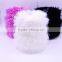 100% polyester feather yarn , with heat setting hand knitting yarn for scarf