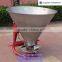 Tractor 3-PT linkage stainless cone bucket fertilizer spreader machine