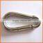 Factory price black swivel carabiner hook