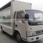 factory sale Euro4 diesel 95hp 4x2 two side mobile led truck