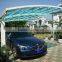 Beautiful steel structure sun deck carport
