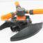 3 arm rotating plastic sprinkler with Bat base