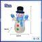 inflatable santa made from weather resistant polyester and feature white LED panel