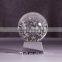 Decorative personalized crystal ball with bubbles