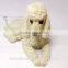 Personalized resin poodle wholesale christmas ornament suppliers