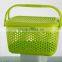plastic storage basket laundry basket