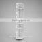2017 new design 5 Tier Corner shelf Multi-Layer White High Gloss Shelf Corner Rack White Carved Storage