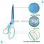 2017 new design high quality titanium scissors household scissor