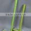 Long handle window cleaner head with cleaning mesh sponge and rubber wiper