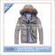 Mens Lightweight Padded Warm Down Jacket For Winters With Fur