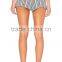 summer high quality railroad stripe women's sleep sexy shorts low price
