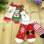 Handmade christmas sock christmas knitted ornament sock wholesale