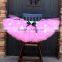 wholesale custom made ruffled tutu chair cover
