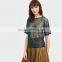 Women Casual Blouses Summer Sexy Ladies Tops Short Sleeve Mesh Top