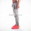slub jogger pants with panels for gym men