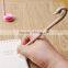 0.5mm black ballpoint pen customizable swan shape gel pen office stationry