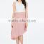 www six photo com ladies pink chiffon asymmetrical skirt