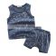 Wholesale cool kids clothing set for summer