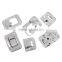 Silver Tone Toggle Catch Latch Suitcase Case Box Trunk Box