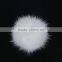 Wholesale Wedding Decoration White 50mm Sable Fur Pom Pom Balls