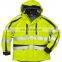 Breathable High Visibility Soft Shell Waterproof Jacket