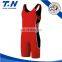 Oem sublimated Cool dry wrestling singlets