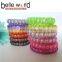 Fashion Factory Price Elastic Telephone Wire Hair Band Colorful Hair Accessories